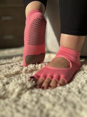 جوراب پیلاتس و یوگا پددار