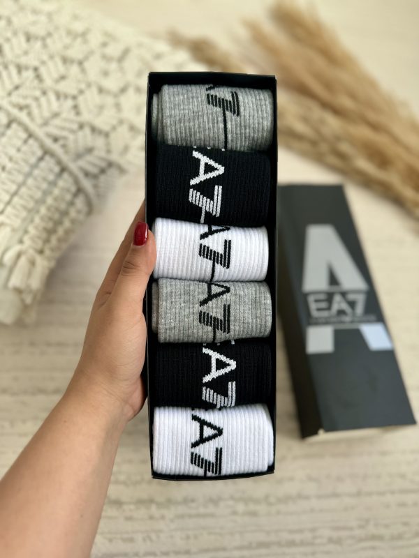 پک جوراب ساقدار مردانهEA7