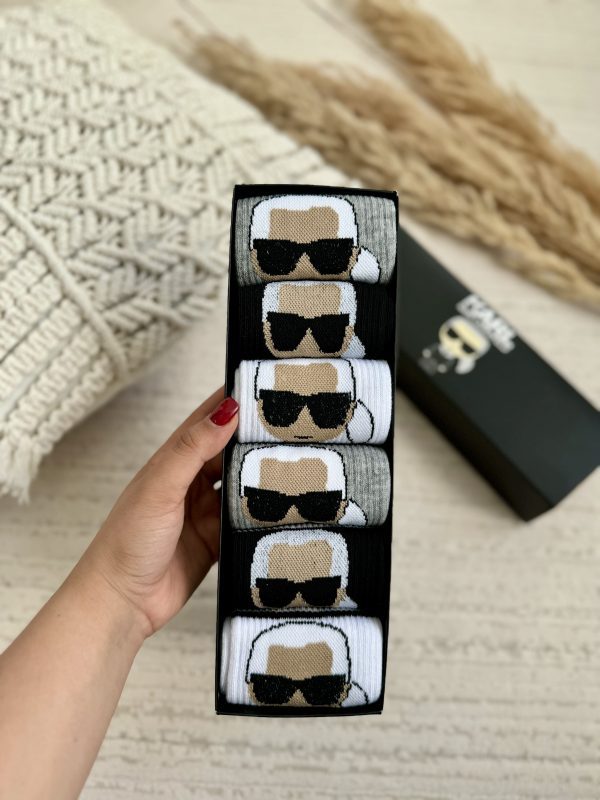 پک جوراب ساقدار مردانهKARL LAGERFELD