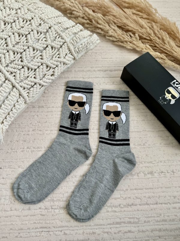پک جوراب ساقدار مردانهKARL LAGERFELD - Image 2