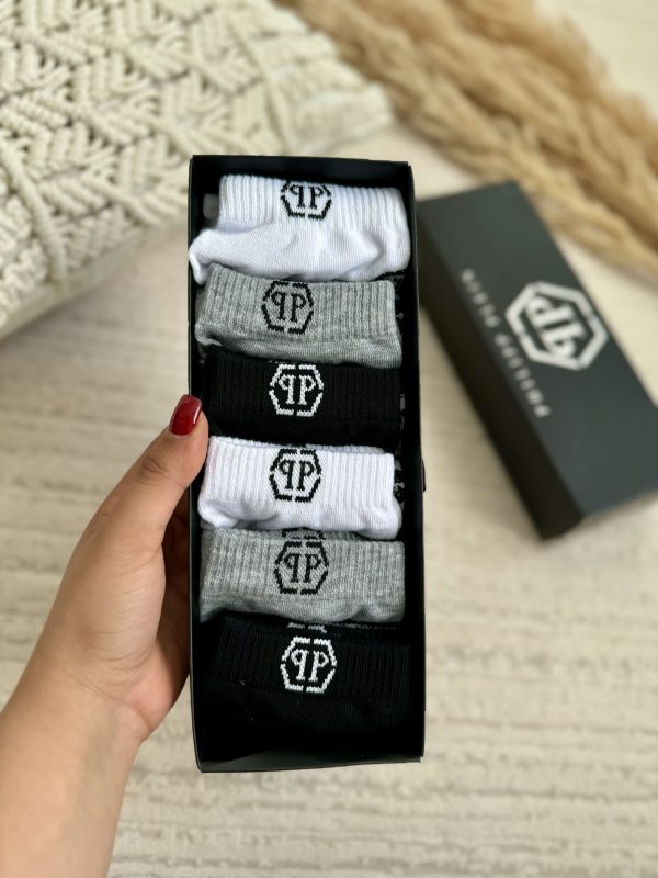 پک جوراب مچی مردانهPHILIP PLEIN
