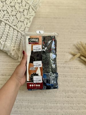 شرت نیم پا کش لیفه ایoztas